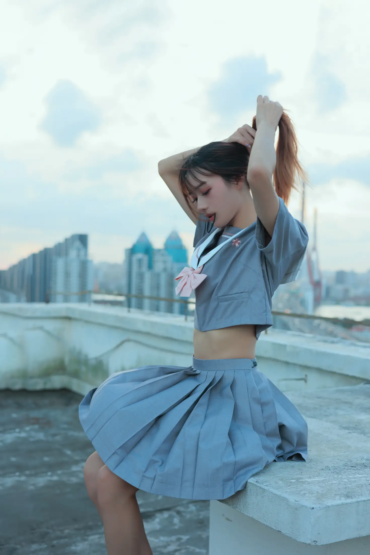 [艺图语] 2022.06.12 Vol.1161 – 天台纸飞机 兔子Zzz不吃胡萝卜#[28P]-9