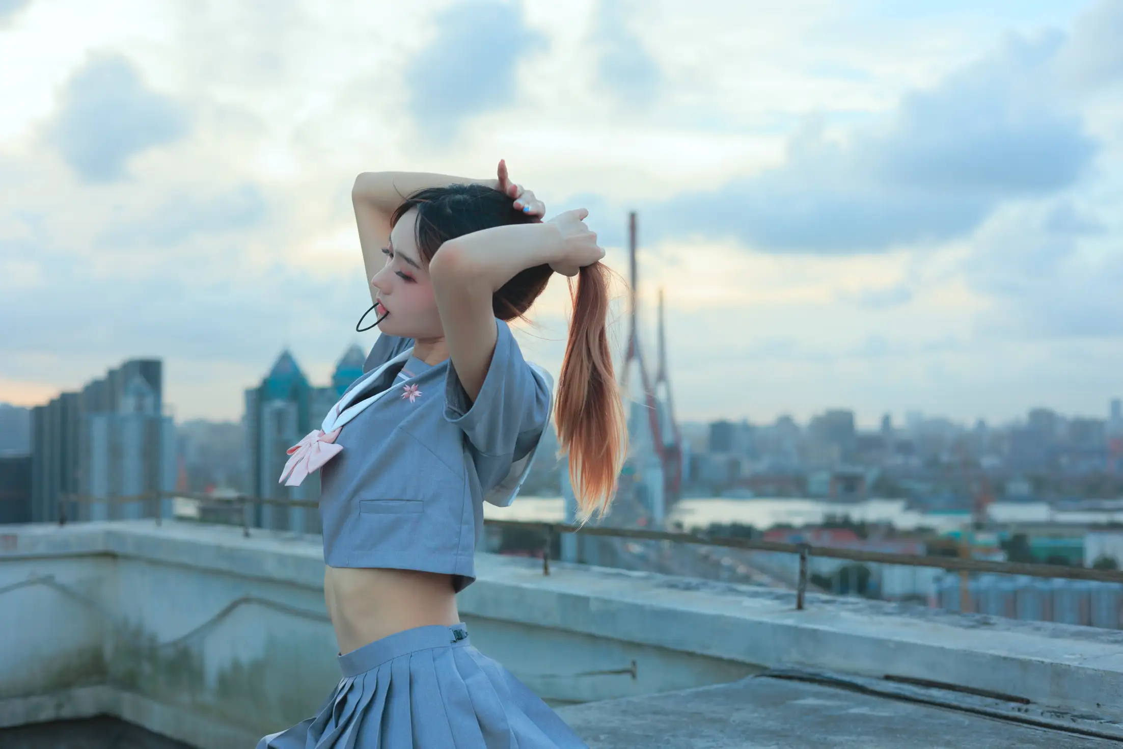 [艺图语] 2022.06.12 Vol.1161 – 天台纸飞机 兔子Zzz不吃胡萝卜#[28P]-10