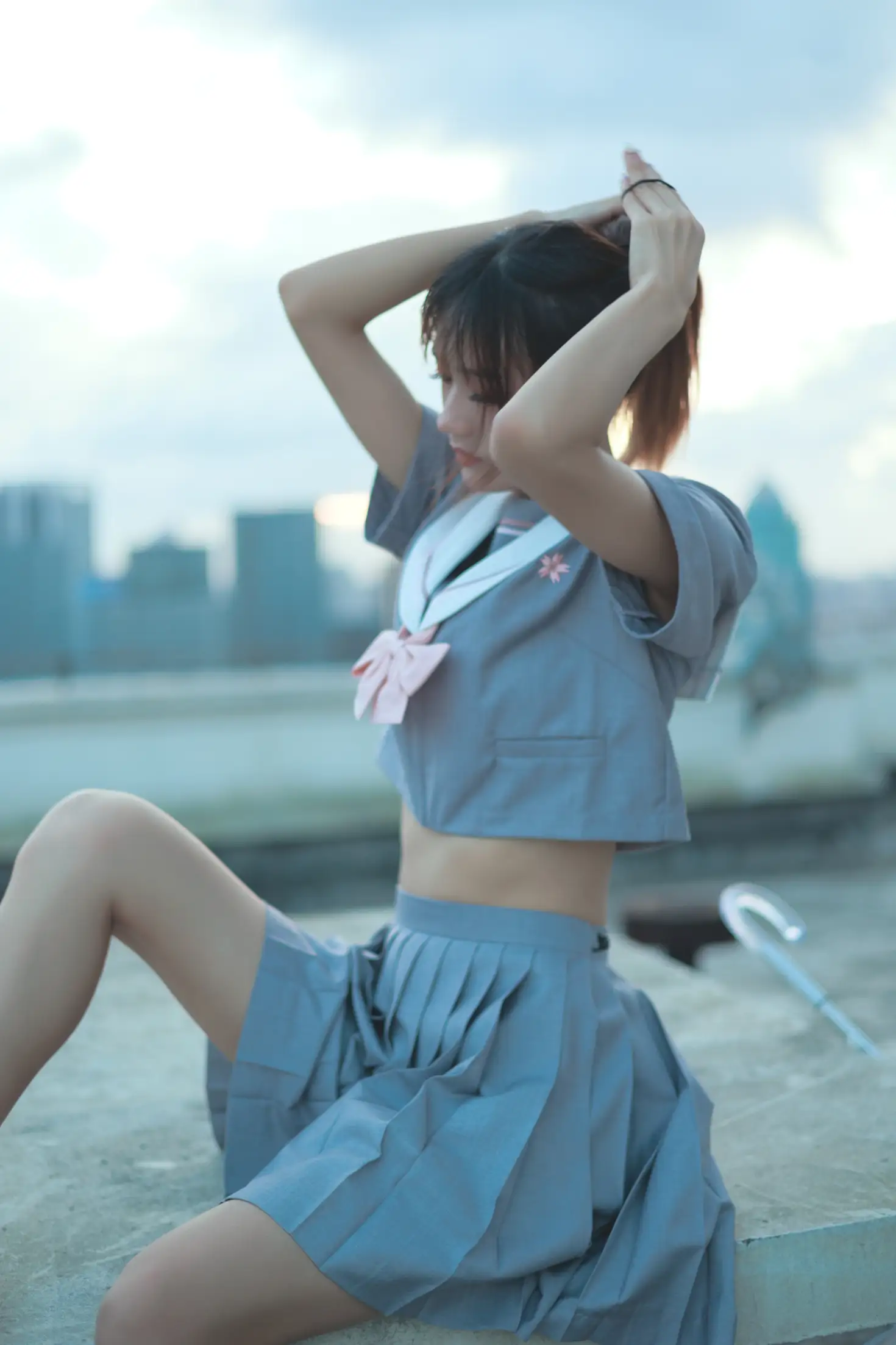 [艺图语] 2022.06.12 Vol.1161 – 天台纸飞机 兔子Zzz不吃胡萝卜#[28P]-3