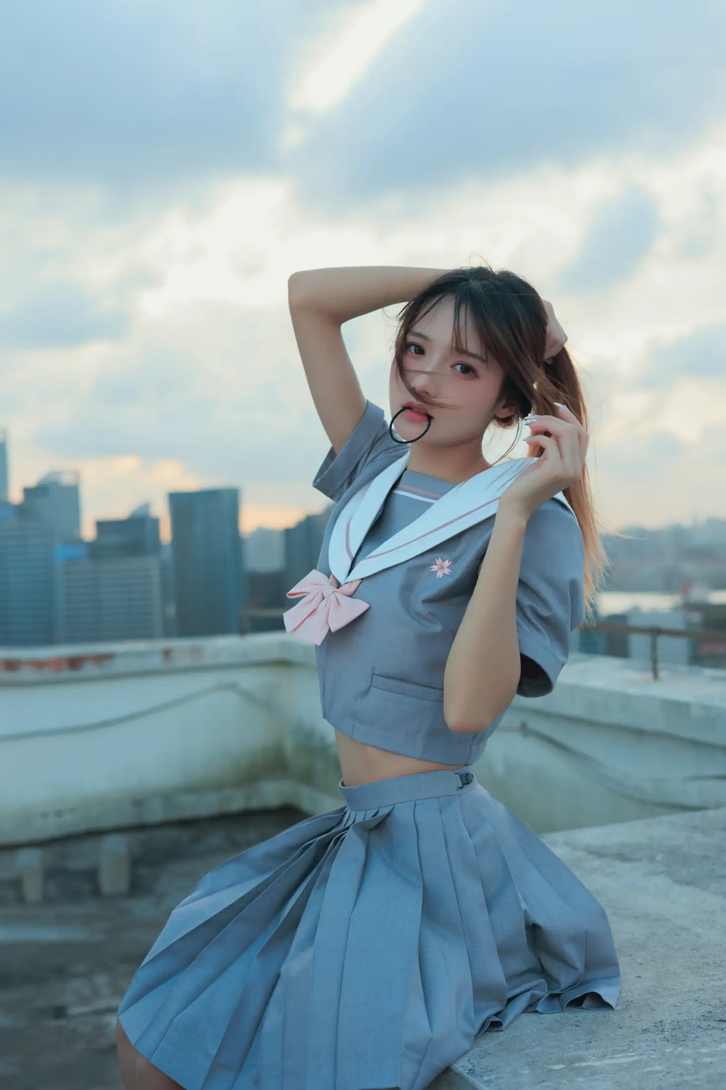 [艺图语] 2022.06.12 Vol.1161 – 天台纸飞机 兔子Zzz不吃胡萝卜#[28P]-3