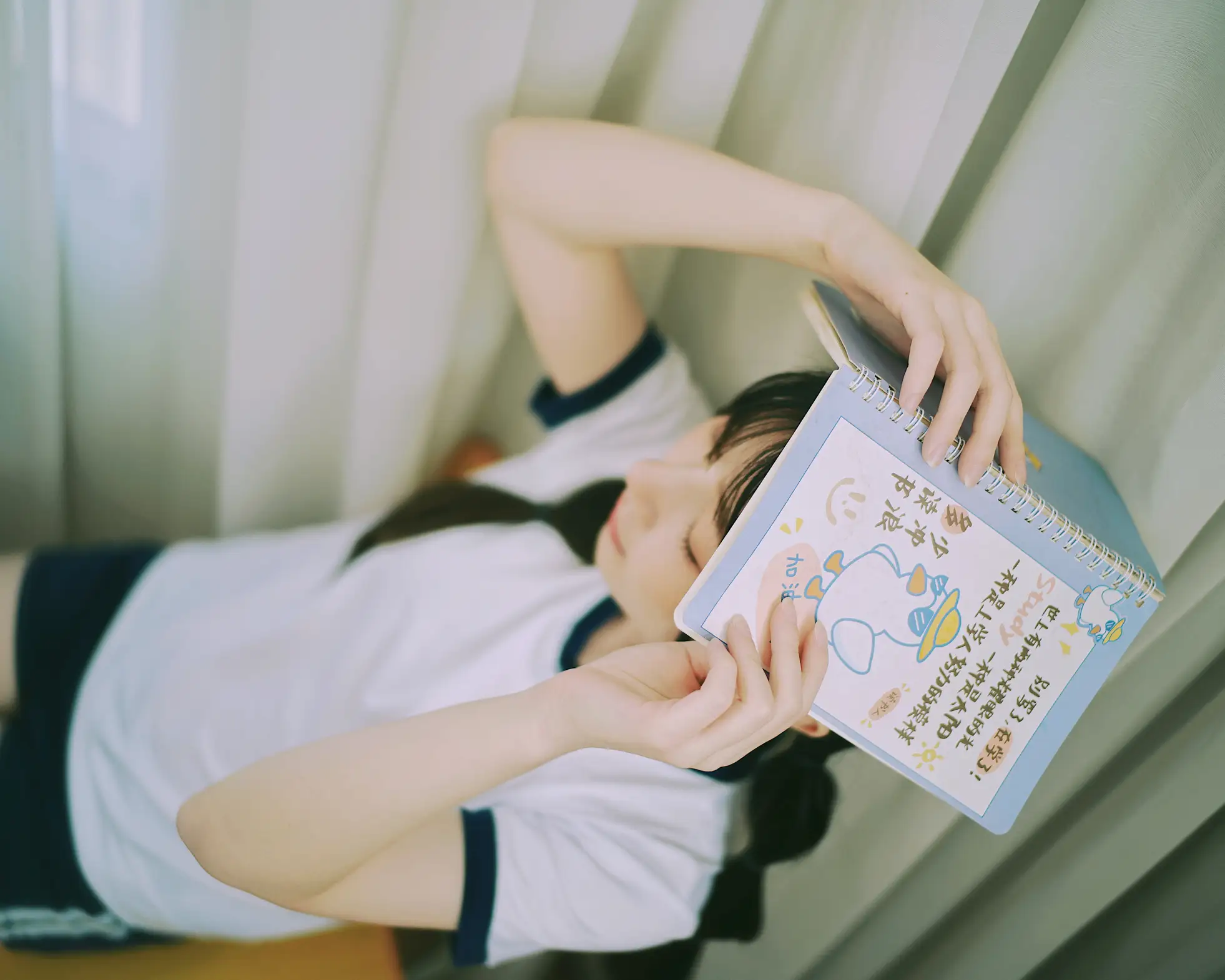 [艺图语] 2022.06.17 Vol.1205 – 青春教室 萌萌#[24P]-8