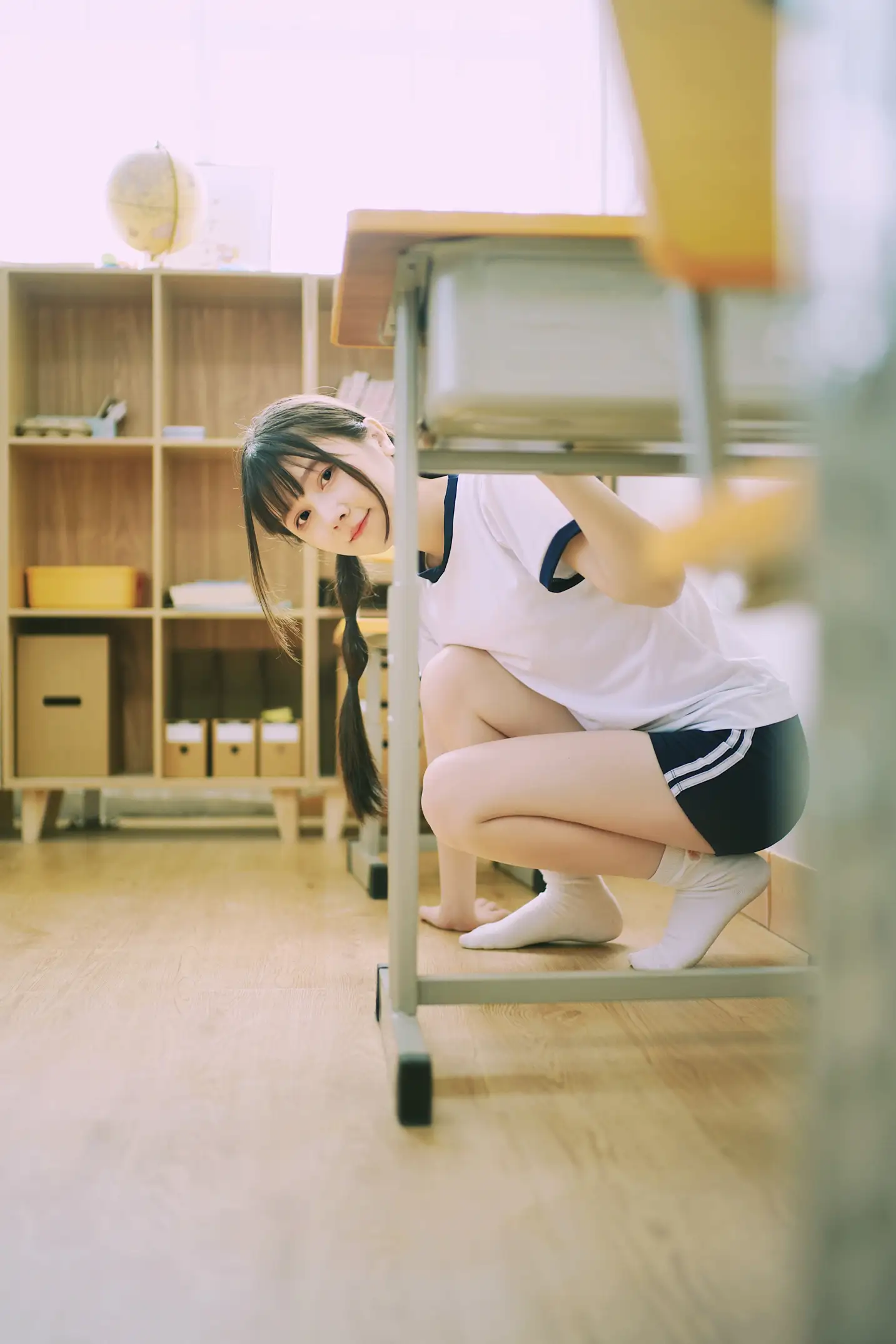 [艺图语] 2022.06.17 Vol.1205 – 青春教室 萌萌#[24P]-7
