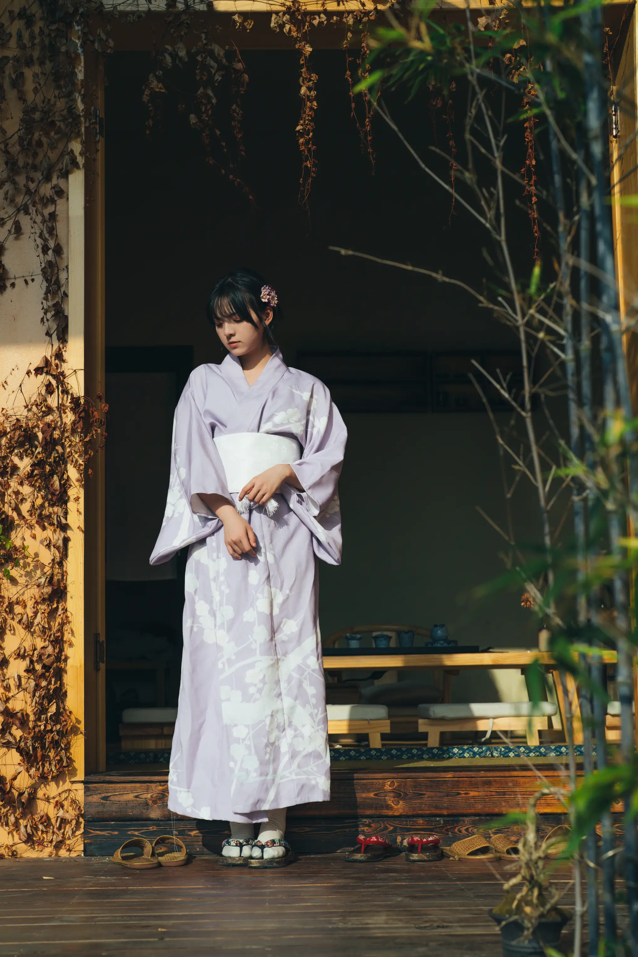 [艺图语] 2022.02.09 Vol.772 – 和风物语，日式庭院里的少女写真 dudu#[56P]-3