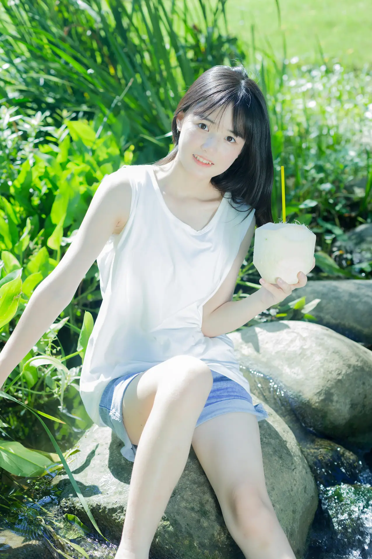 [艺图语] 2022.08.14 Vol.1703 – 湿漉漉 小怡妹妹cute#[32P]-8