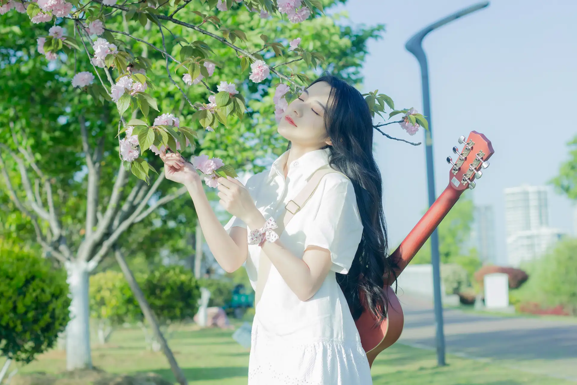 [艺图语] 2022.07.29 Vol.1569 – 给晚樱的情歌 静鏡婧#[28P]-4
