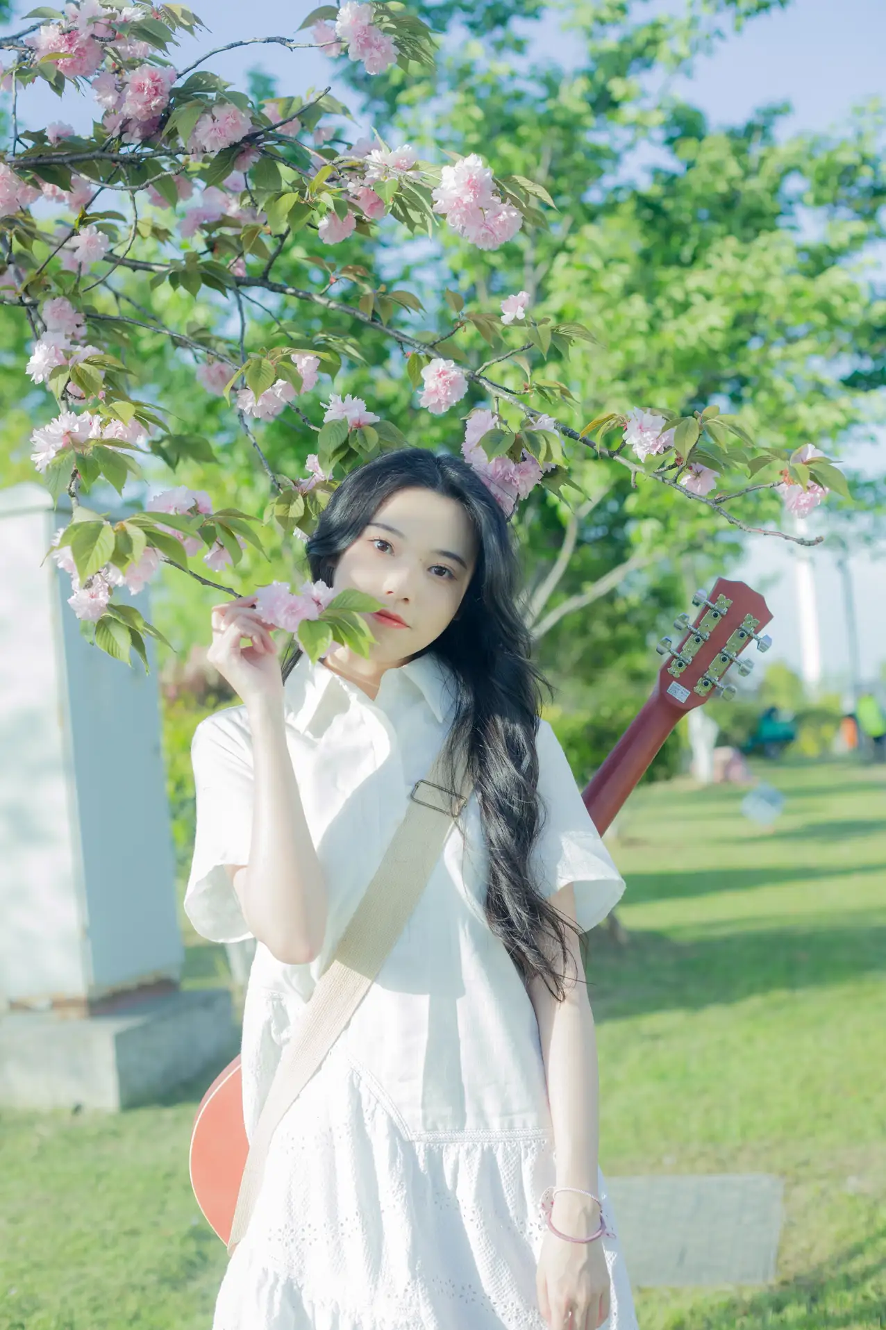 [艺图语] 2022.07.29 Vol.1569 – 给晚樱的情歌 静鏡婧#[28P]-5