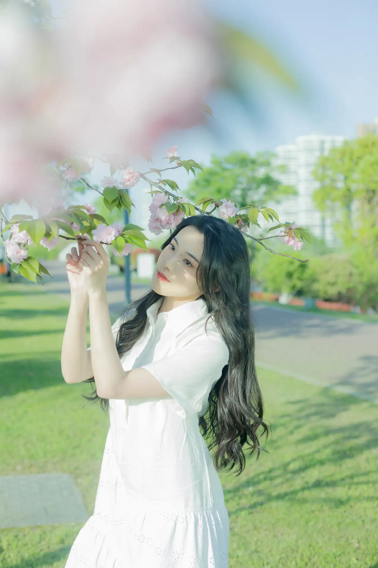 [艺图语] 2022.07.29 Vol.1569 – 给晚樱的情歌 静鏡婧#[28P]-9