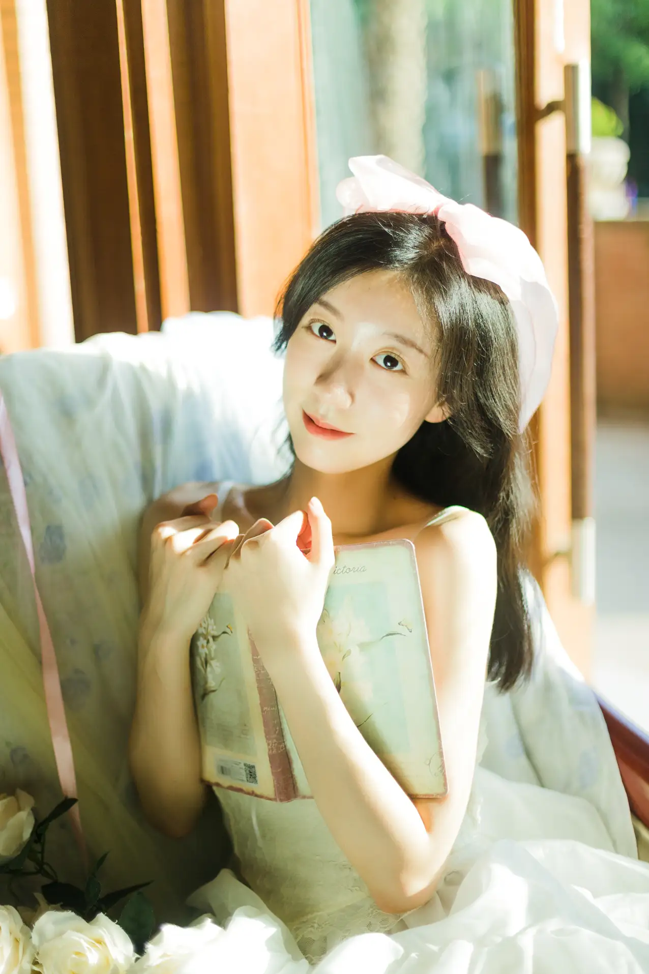 [艺图语] 2022.07.16 Vol.1495 – 午后来信 饲猫少女-#[37P]-4