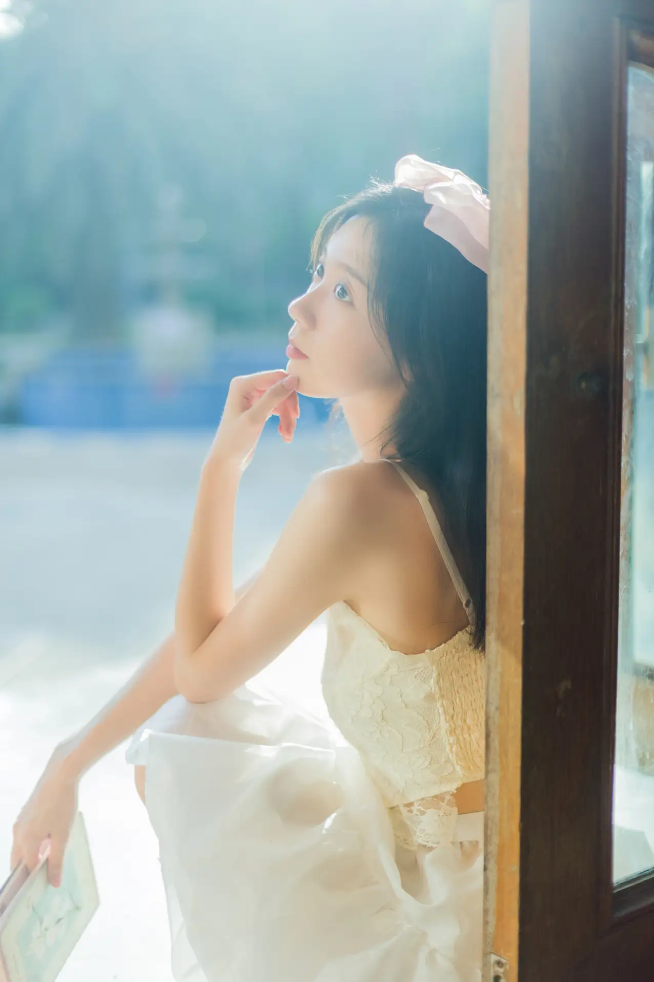 [艺图语] 2022.07.16 Vol.1495 – 午后来信 饲猫少女-#[37P]-6
