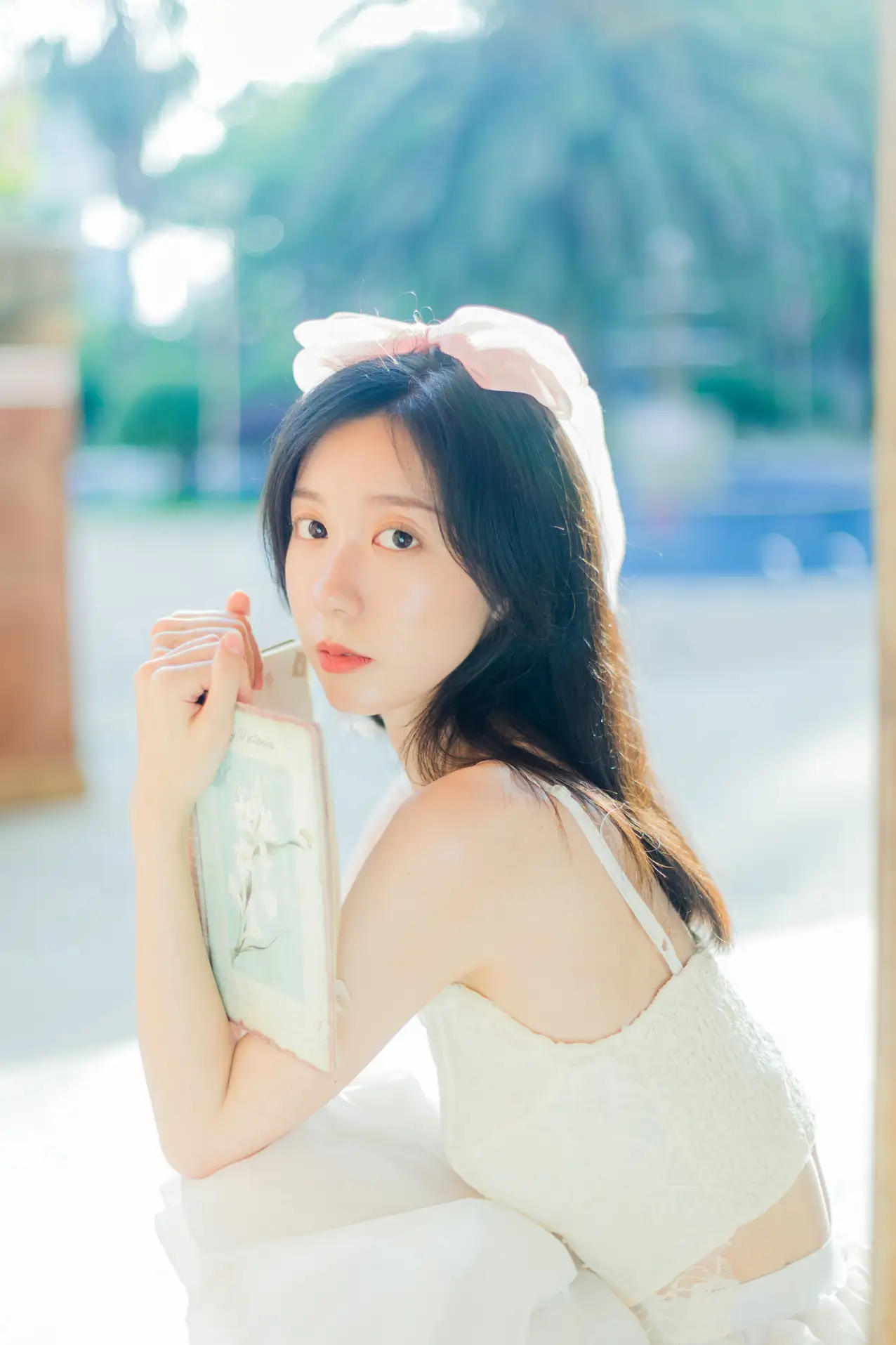 [艺图语] 2022.07.16 Vol.1495 – 午后来信 饲猫少女-#[37P]-4