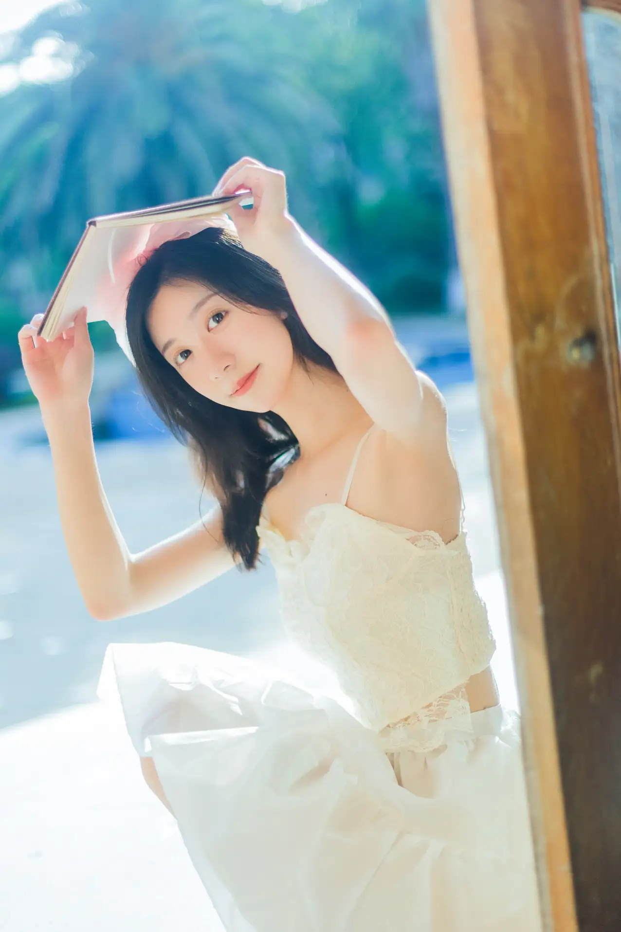 [艺图语] 2022.07.16 Vol.1495 – 午后来信 饲猫少女-#[37P]-6