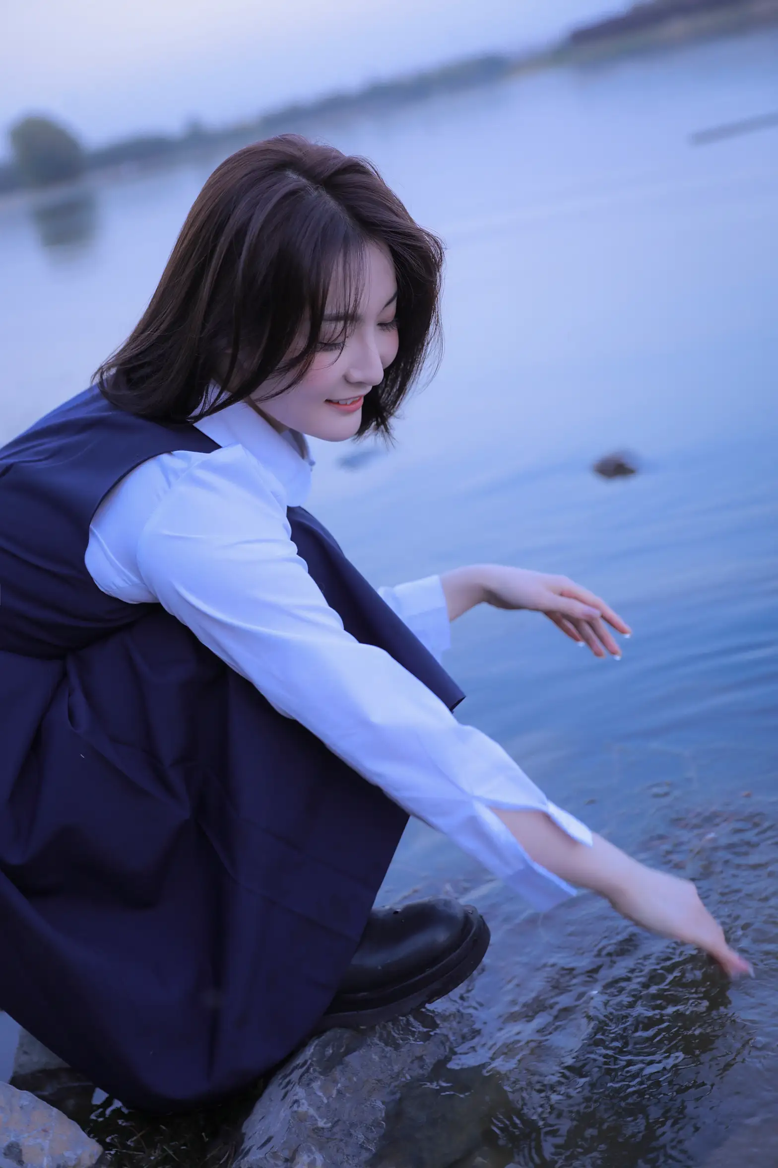 [艺图语] 2022.06.29 Vol.1321 – 海边JK 君君#[20P]-7