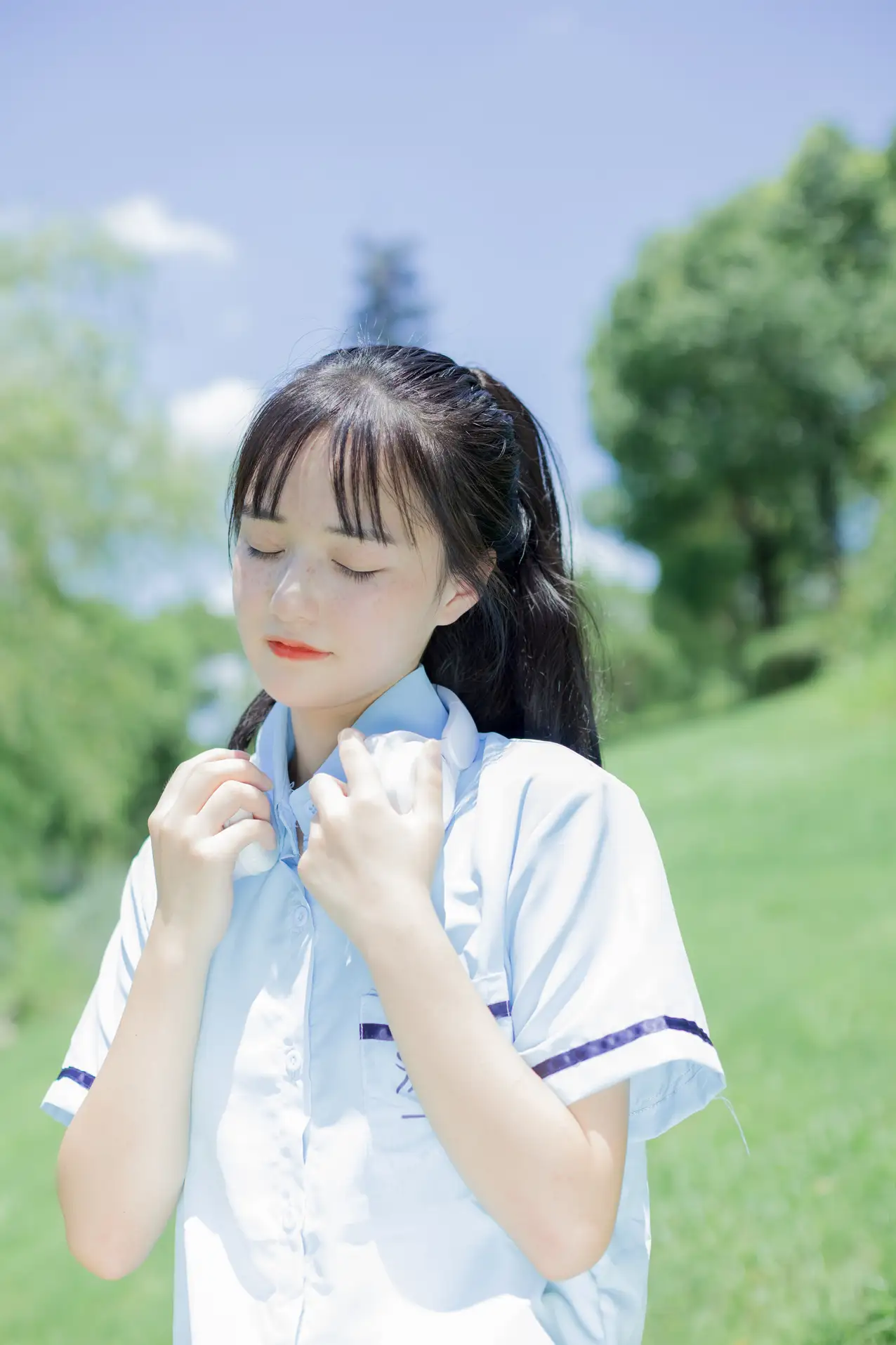 [艺图语] 2022.08.23 Vol.1769 – 风的味道 小怡妹妹cute#[34P]-8
