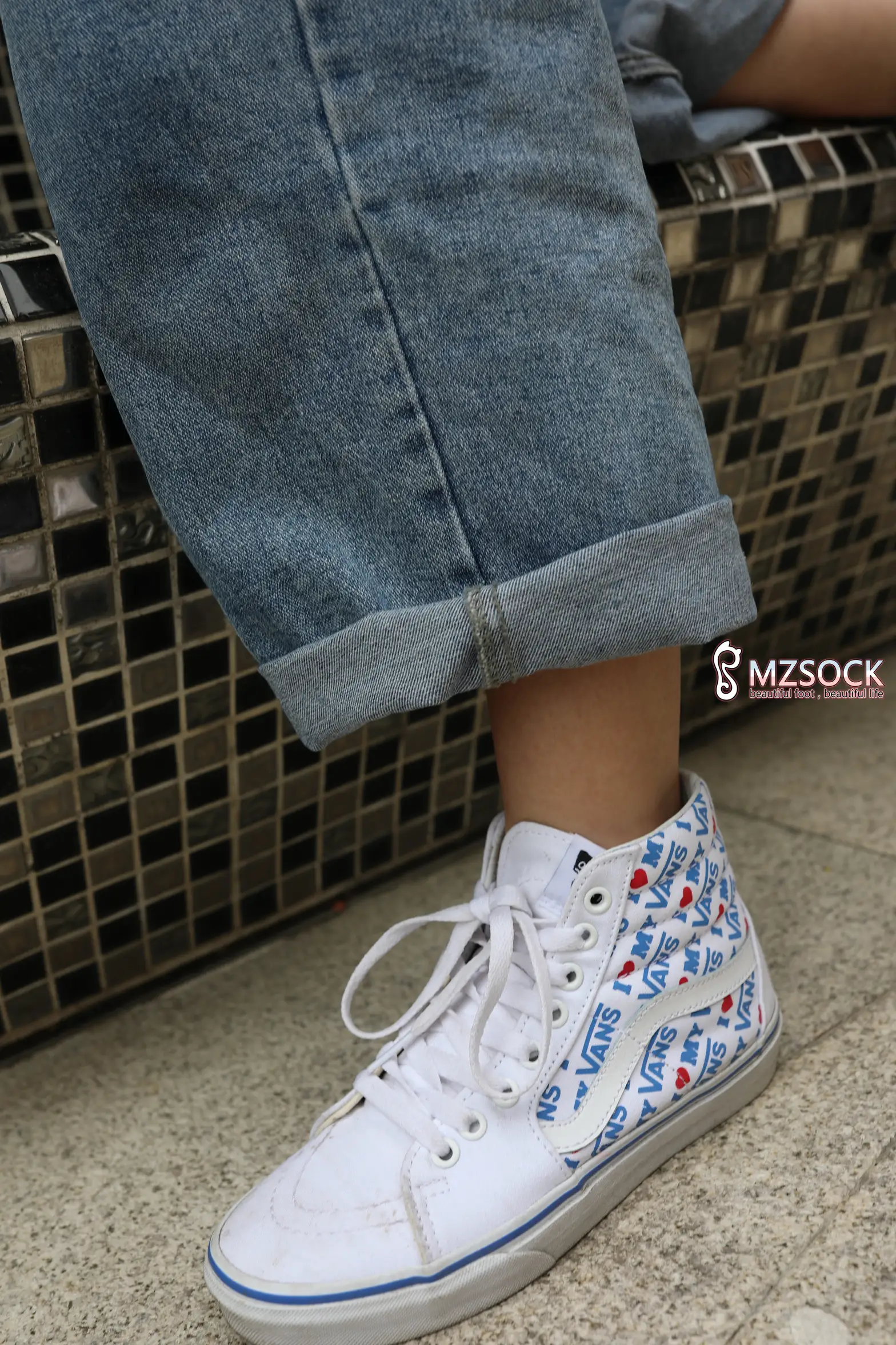 [Mzsock] Love Beauty Foot NO.006 Circle#[74P]-41