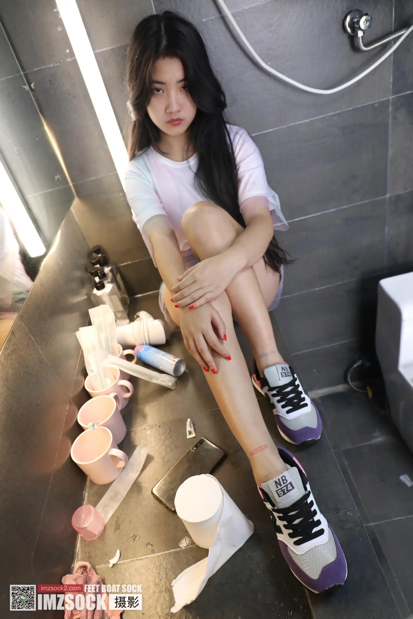 [Mzsock] Love beautiful feet NO.189 Dew#[74P]-14