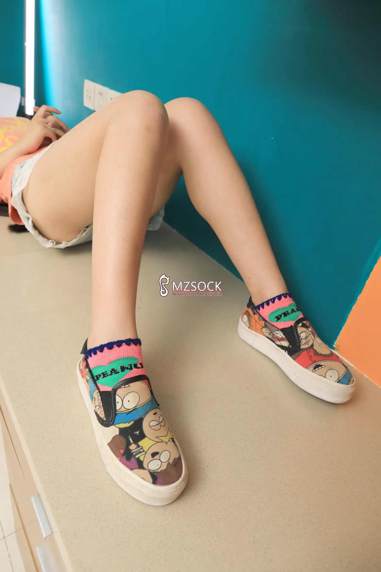 [Mzsock] Love Beauty Foot NO.055 Snow and snow#[74P]-22