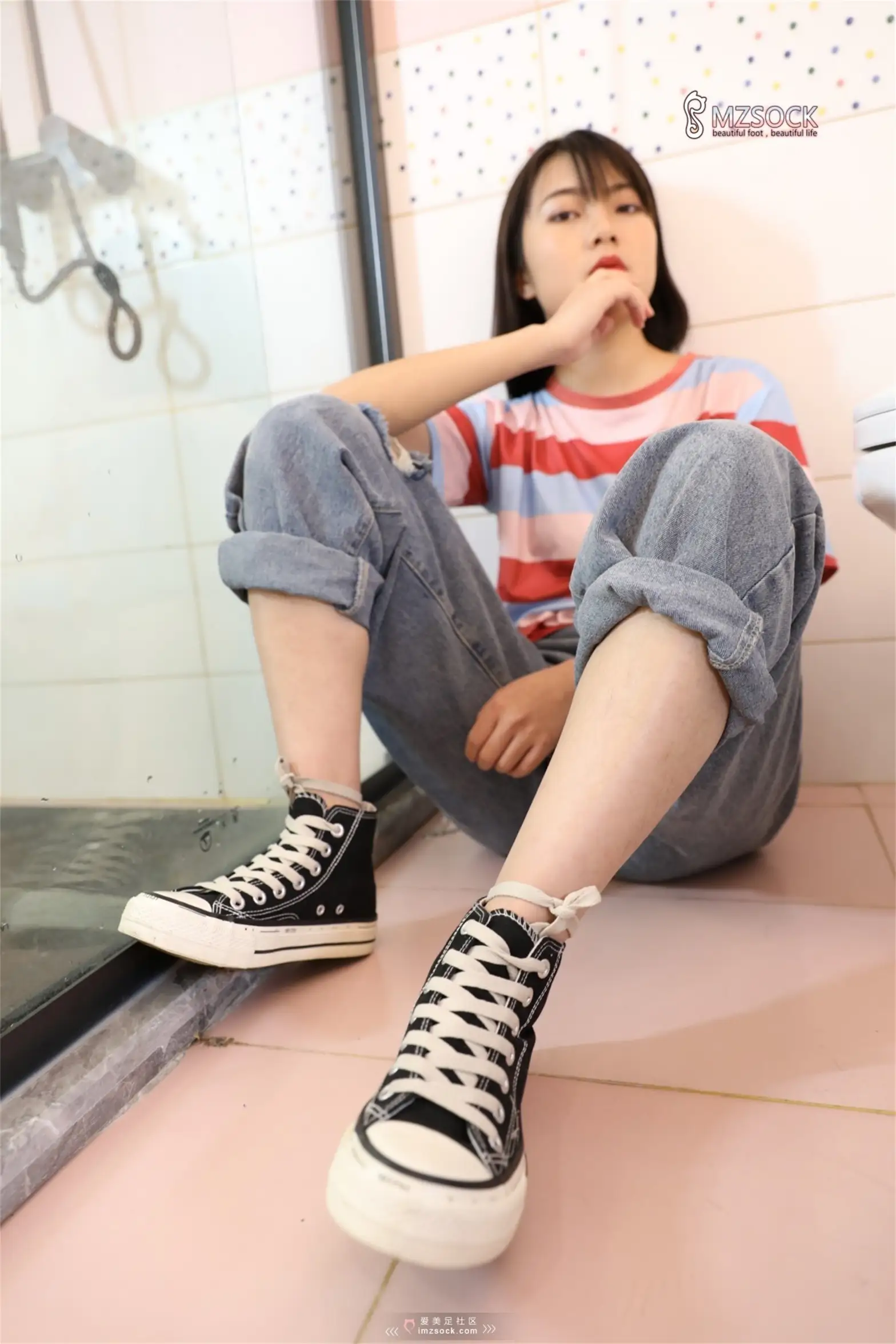 [Mzsock] Love Beauty Foot NO.086 Tingting#[74P]-24