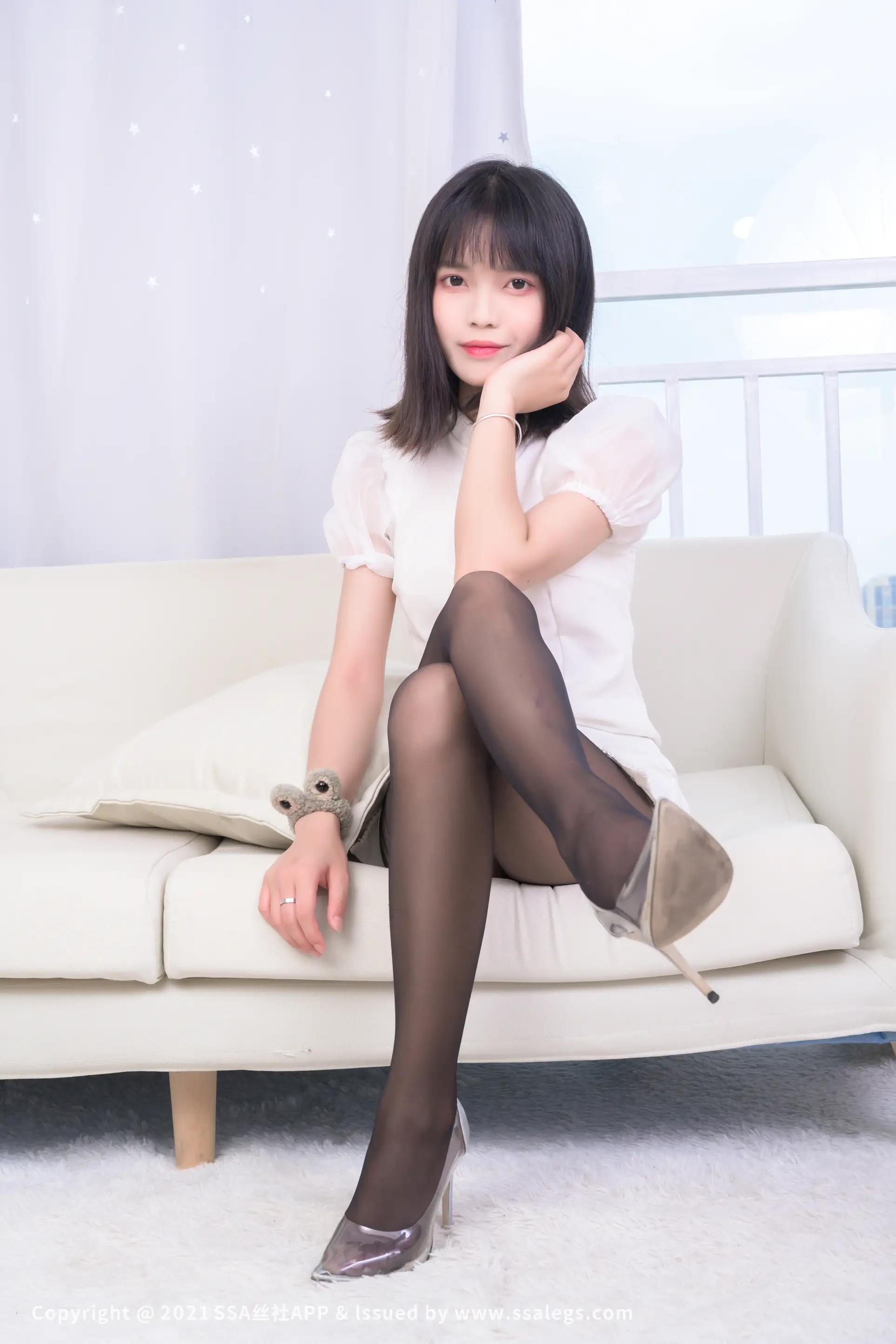 [Mzsock] NO.664 Leg Model Dan Dan's Black Stockings Beautiful Foot (Part 1) silk club#[118P]-14