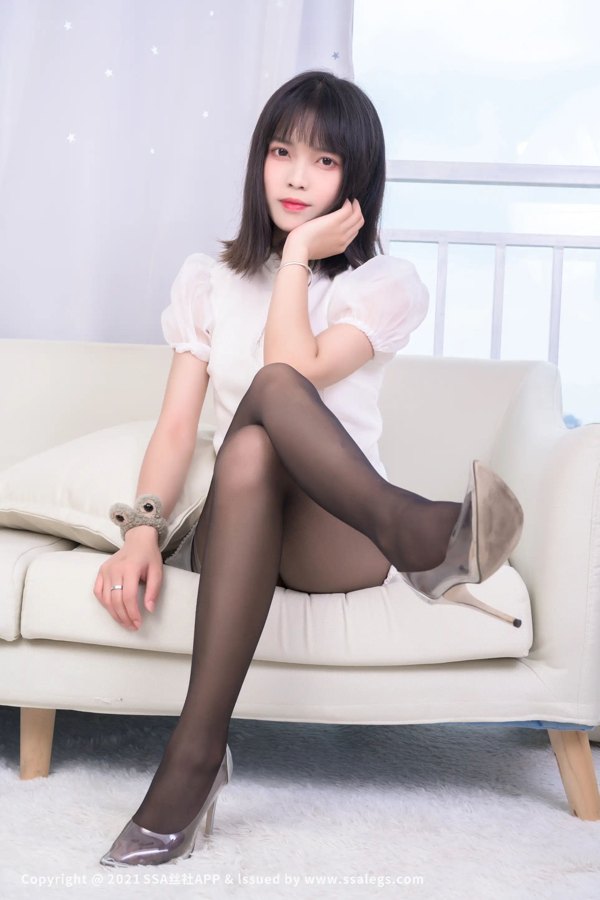 [Mzsock] NO.664 Leg Model Dan Dan's Black Stockings Beautiful Foot (Part 1) silk club#[118P]-16