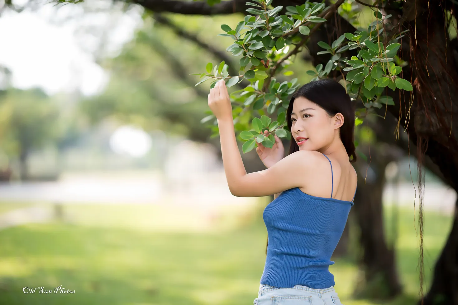 [Mzsock] NO.187 Zhang Zilin denim shorts, high heels and beautiful legs street photography#[66P]-16