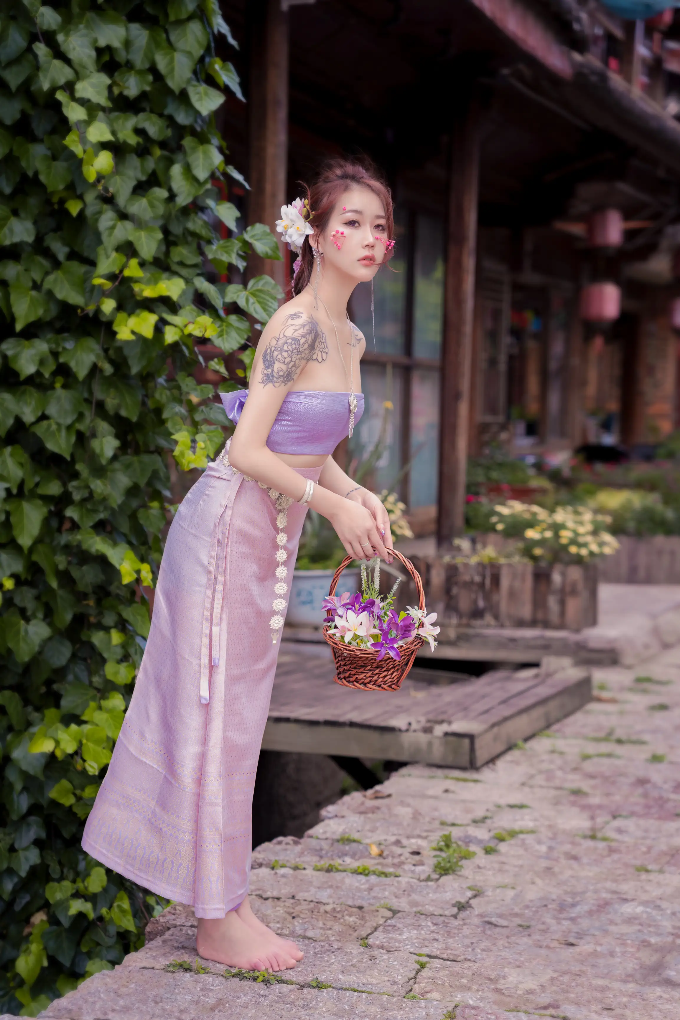 [YITUYU] 2022.07.08 Vol.1413 – The Fairy Escapes Again in Lijiang Old Town Deng Wa'er#[26P]-22