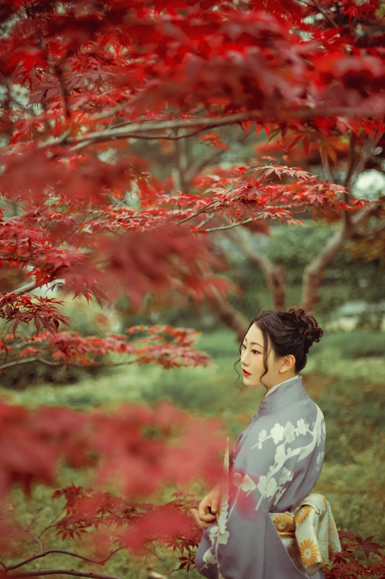 [YITUYU] 2021.09.02 Vol.219 – Deep in the Red Leaves No worries#[29P]-6