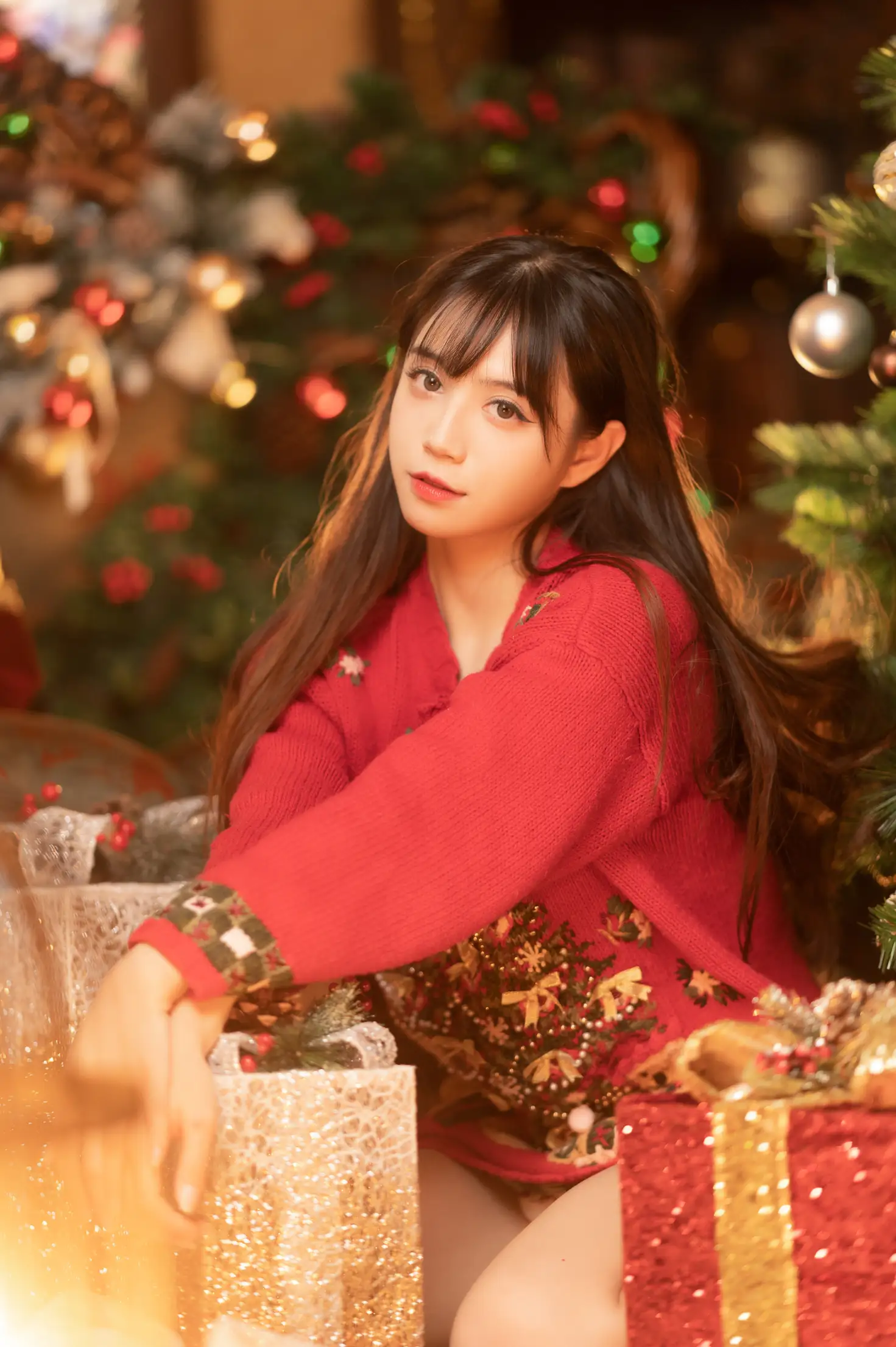 [YITUYU] 2022.05.26 Vol.0988 – Red Christmas Two plus six#[38P]-5