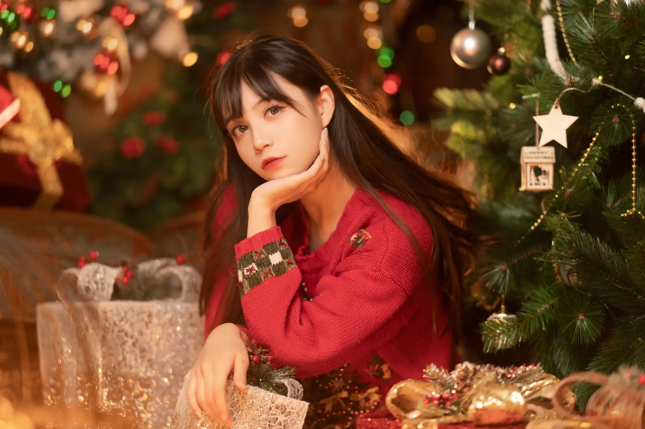 [YITUYU] 2022.05.26 Vol.0988 – Red Christmas Two plus six#[38P]-7