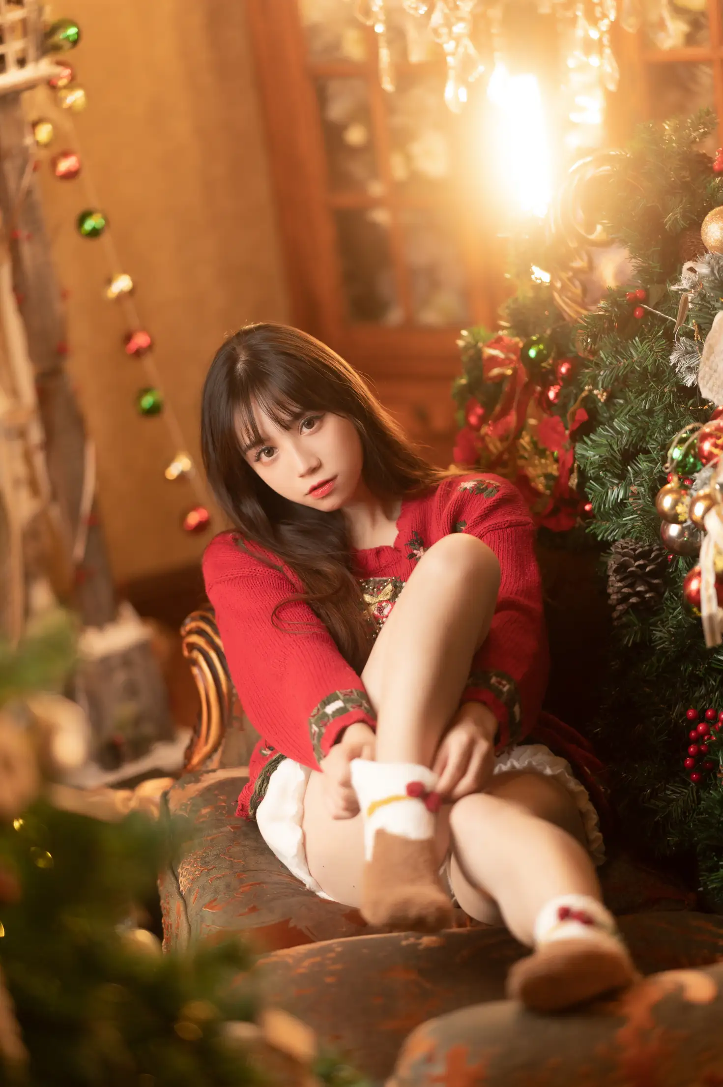 [YITUYU] 2022.05.26 Vol.0988 – Red Christmas Two plus six#[38P]-9