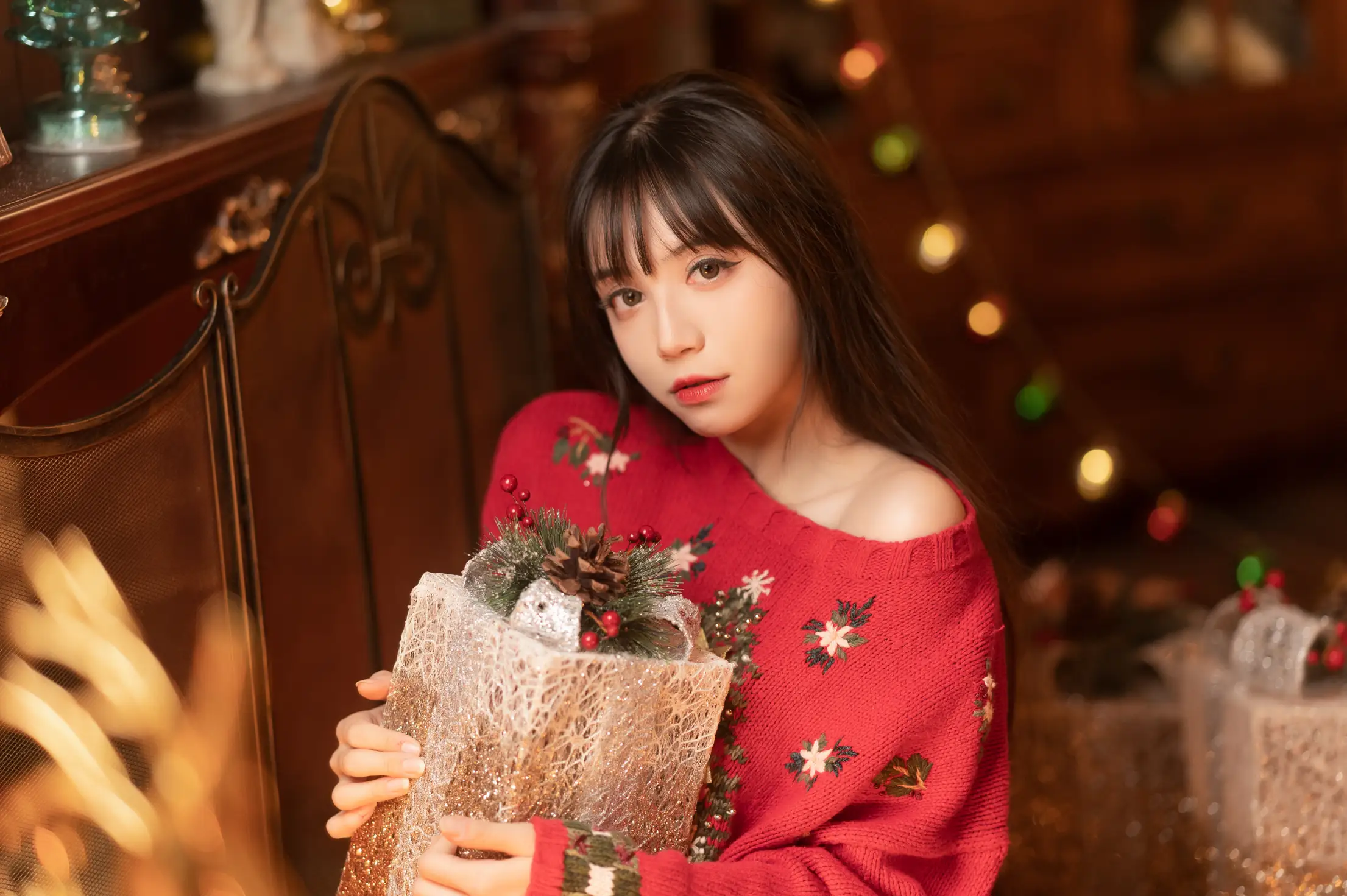 [YITUYU] 2022.05.26 Vol.0988 – Red Christmas Two plus six#[38P]-6