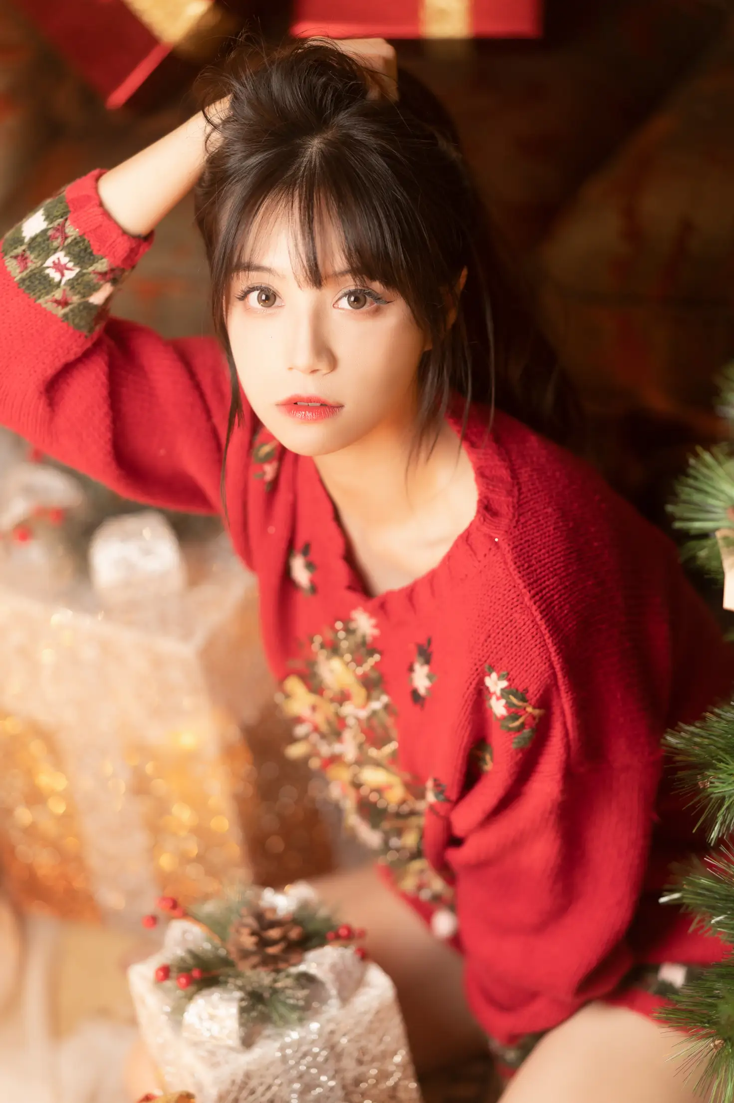 [YITUYU] 2022.05.26 Vol.0988 – Red Christmas Two plus six#[38P]-8