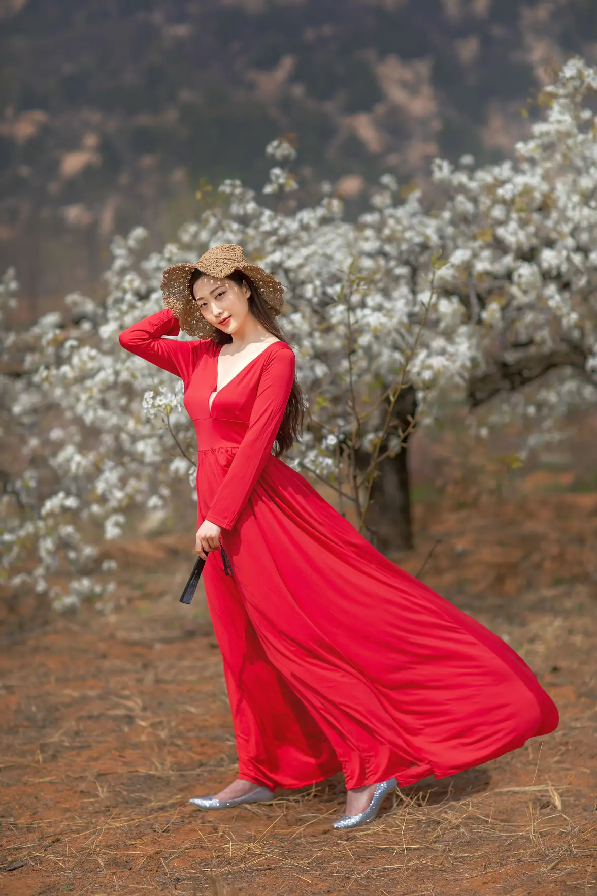 [YITUYU] 2021.12.22 Vol.518 – Pear blossom in red makeup As one wishes#[32P]-4