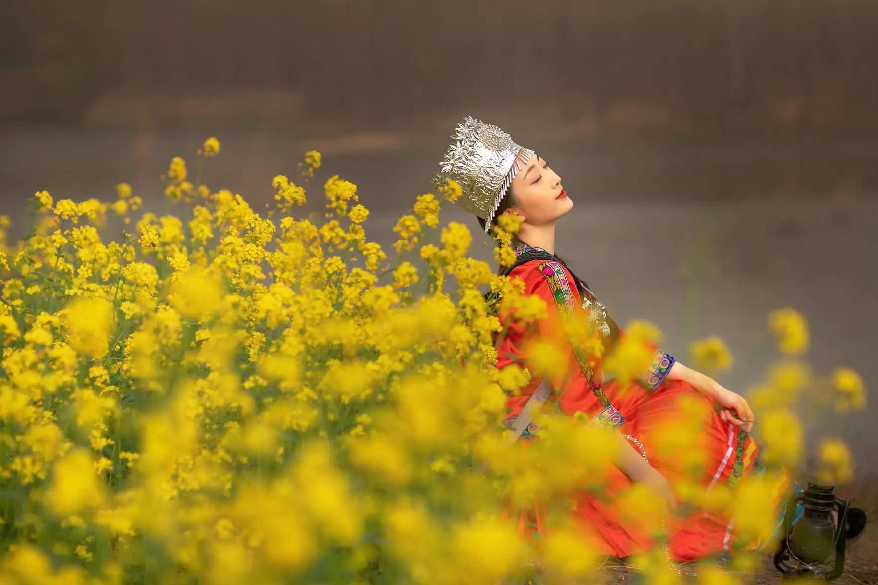 [YITUYU] 2021.11.09 Vol.432 – Rapeseed flowers bloom As one wishes#[33P]-7