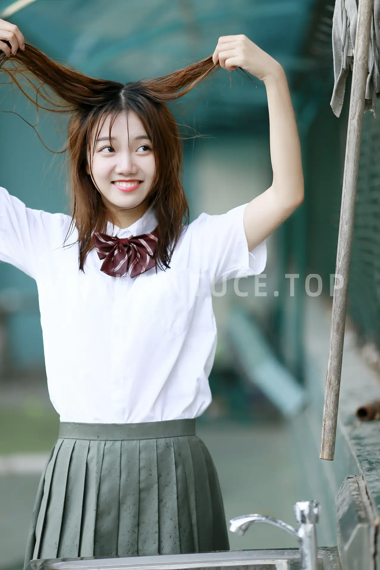 [YITUYU] 2022.01.05 Vol.593 – Green Good Mood Xu Xu Qingxin#[28P]-9