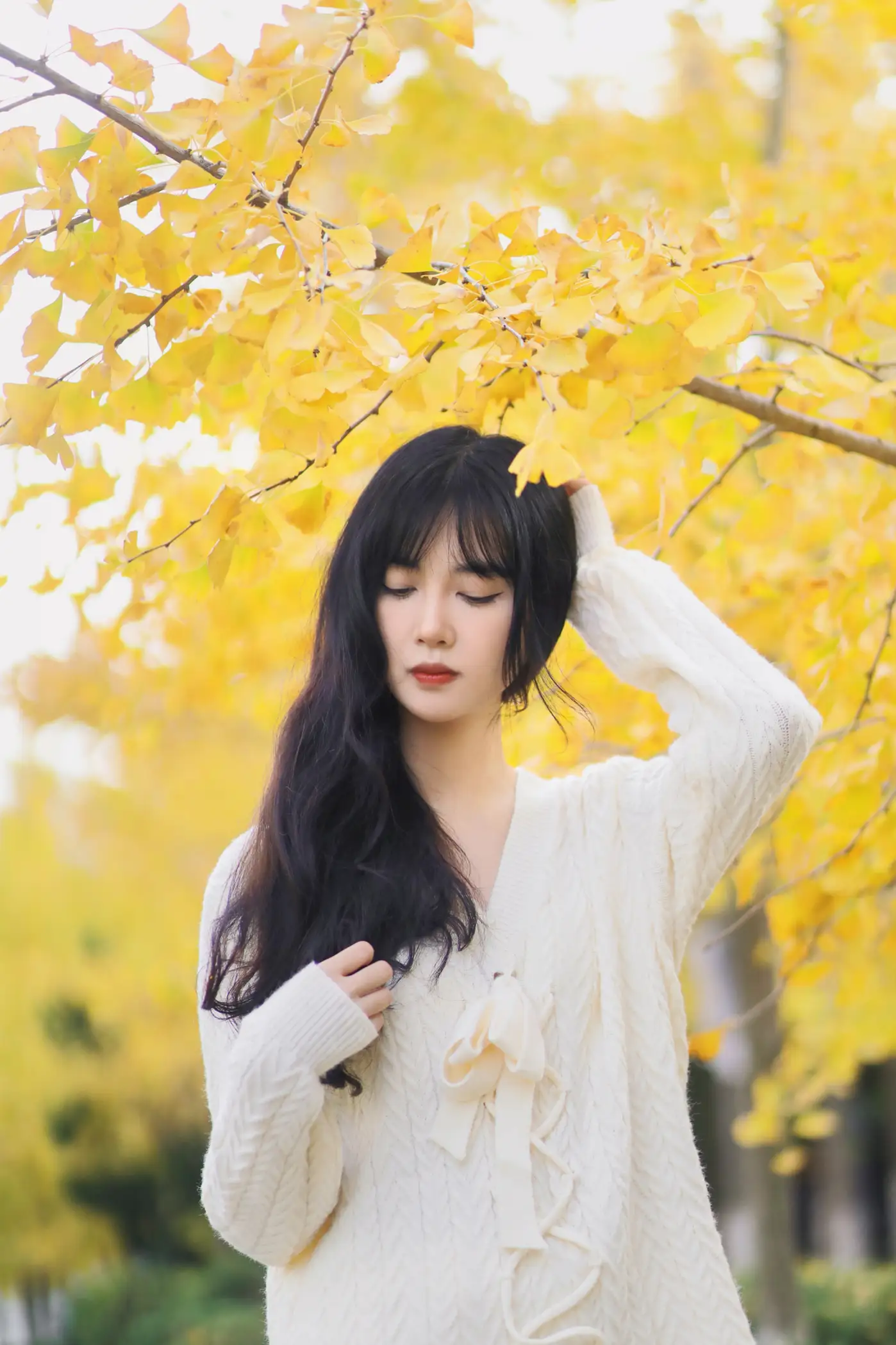 [YITUYU] 2022.11.19 vol.2472 -Huaiqiu Light cherry blossom#[24P]-7